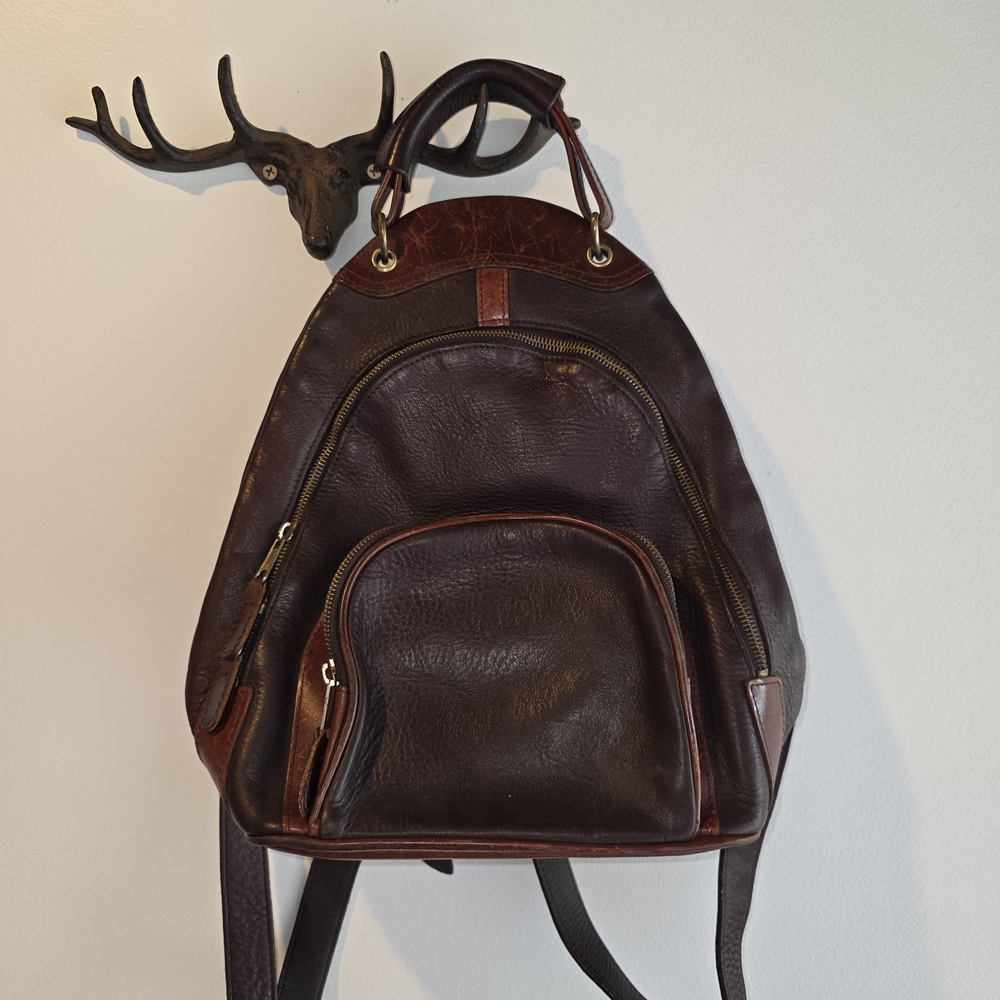 M.London Vintage Leathercraft Backpack